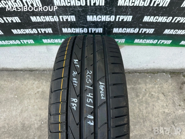 Нова гума летна гуми 205/45/17” HANKOOK VENTUS S1 EVO,RFT , снимка 7 - Гуми и джанти - 54176921
