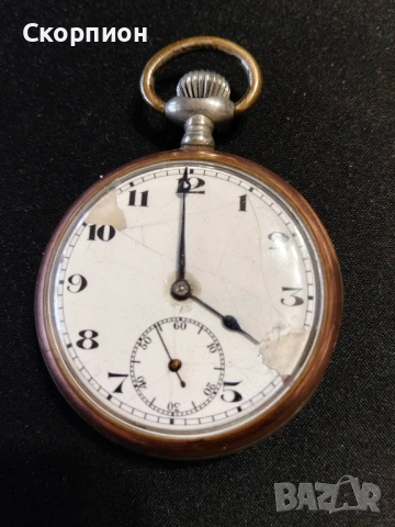 Джобен часовник - JUNGHANS - ГЕРМАНИЯ - ПРОМОЦИЯ с посребрени капаци позлата., снимка 13 - Джобни - 48361755