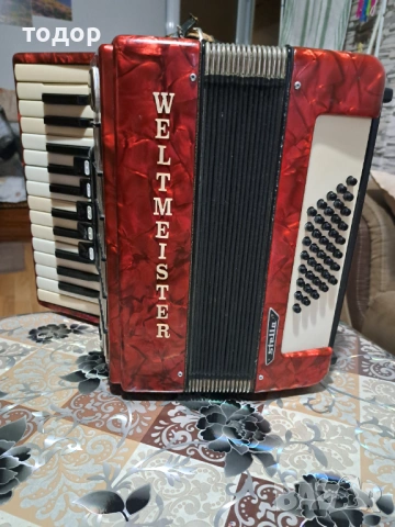 Велтмайстер стела 40 баса , снимка 2 - Акордеони - 53414052