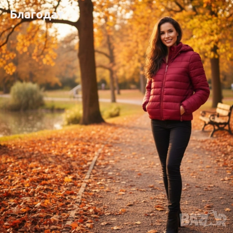 Топло капитонирано яке – практично, стилно и удобно всеки ден. BENETHON, снимка 8 - Якета - 52501870