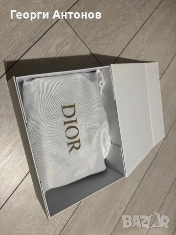 Чанта Blue Dior Oblique Jacquard, снимка 3 - Чанти - 53050017