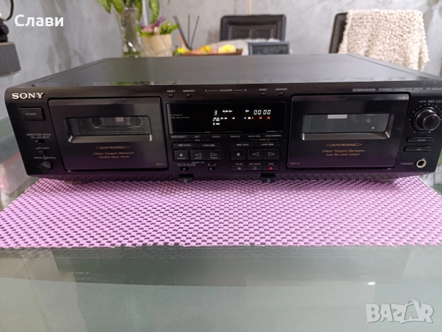 Двукасетъчен Дек Sony TC-WE505 , снимка 5 - Декове - 54179182