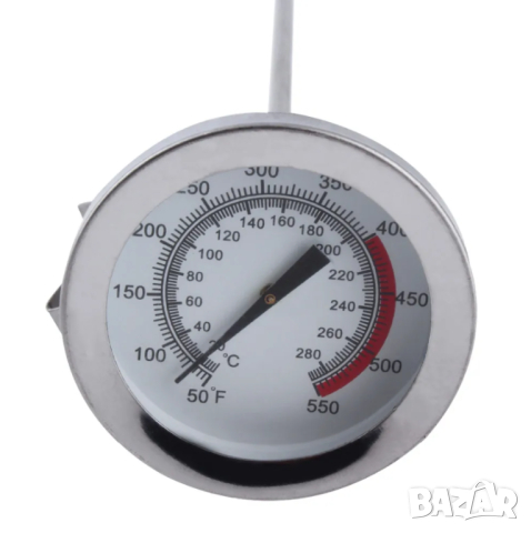 Термометър с дълга сонда 40 см за зидана пещ, камина и други, снимка 3 - Барбекюта - 44940370