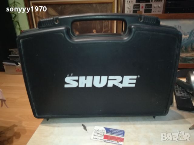 SHURE-ГОЛЯМ КУФАР ЗА МИКРОФОН 0406240935, снимка 1 - Микрофони - 46049794