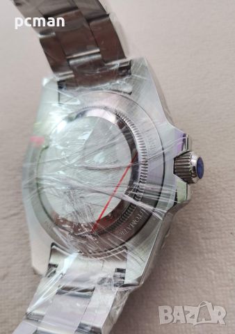 Cadisen Silver Gray Neptune C8210 Луксозен мъжки автоматичен механичен часовник с метална верижка, снимка 4 - Мъжки - 46443025