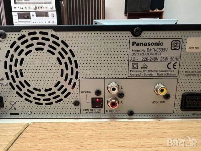 Panasоnic DMR-ES35 V, снимка 8 - Плейъри, домашно кино, прожектори - 45976303