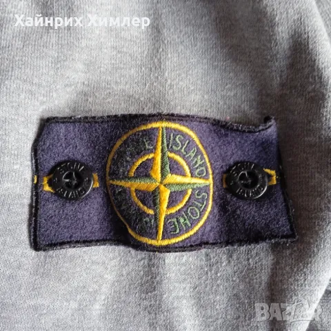 STONE ISLAND M 100% ОРИГИНАЛ баркод блуза суичър пуловер СТОУН АЙЛЪНД, снимка 3 - Блузи - 48359146