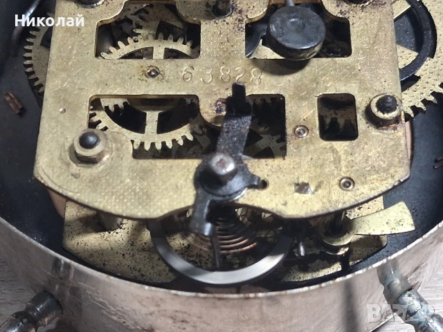 Стар Будилник Настолен Часовник Родина, снимка 14 - Антикварни и старинни предмети - 53817359