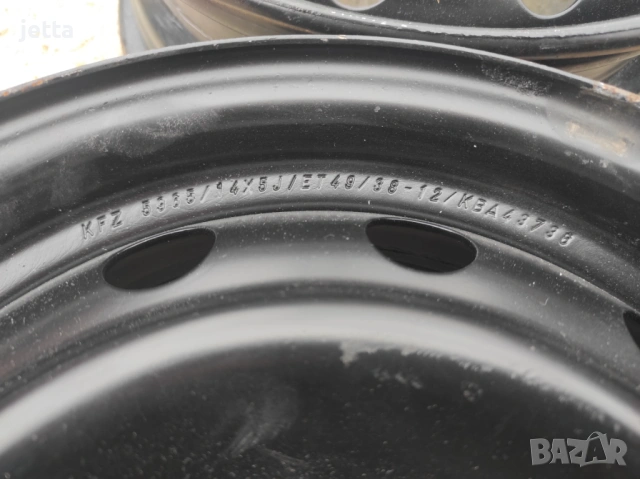 Джанти 14'' 4x100 5J et49 за Kia Picanto Hyundai I10, I20 с датчици, снимка 3 - Гуми и джанти - 54177882