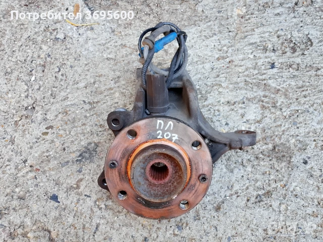 Peugeot Пежо 207 1.4 предни шенкели главини преден ляв десен шенкел главина, снимка 2 - Части - 51171532