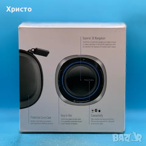 НОВО!!! Безжична мишка 3DConnection SpaceMouse, Bluetooth Edition, снимка 5 - Клавиатури и мишки - 48162171