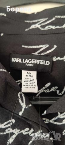 Нова дамска риза Karl Lagerfeld, снимка 3 - Ризи - 45696664