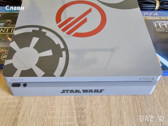 PlayStation 4 Slim 1TB PS4 Star Wars Limited Edition ПС4+Гаранция, снимка 3 - PlayStation конзоли - 47076687