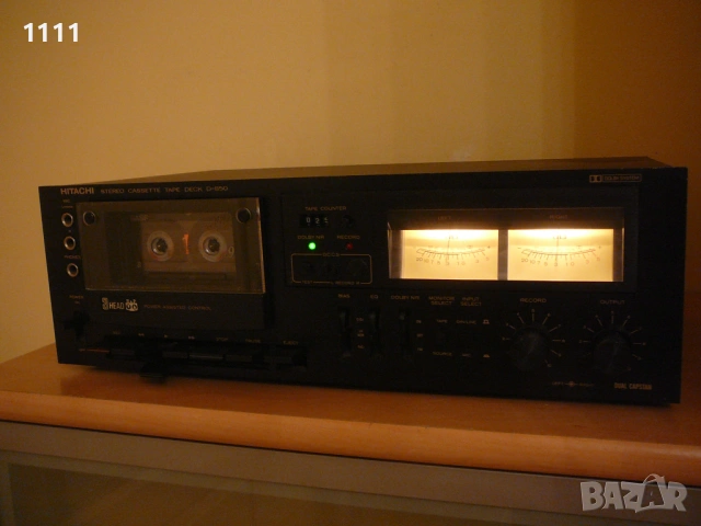 HITACHI D-850, снимка 3 - Ресийвъри, усилватели, смесителни пултове - 53904715