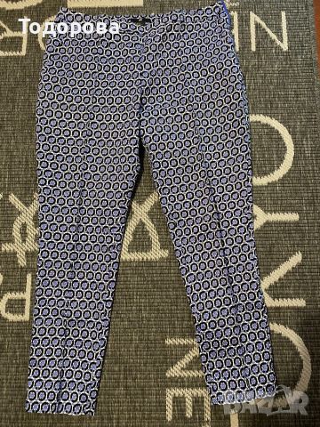 Многоцветен панталон H&M тип цигара, с цип отстрани, снимка 2 - Панталони - 45791781