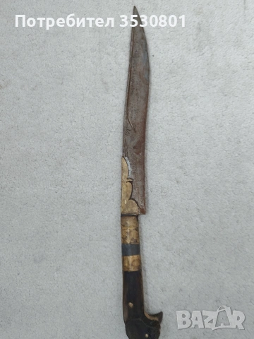 Стар овчарски нож каракулак , снимка 3 - Други ценни предмети - 53382705