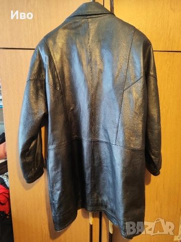 Кожено яке, снимка 2 - Якета - 53633473