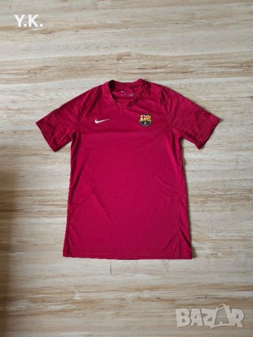 Оригинална мъжка тениска Nike Dri-Fit x F.C. Barcelona / Season 21-22 (Training), снимка 1 - Тениски - 45539957