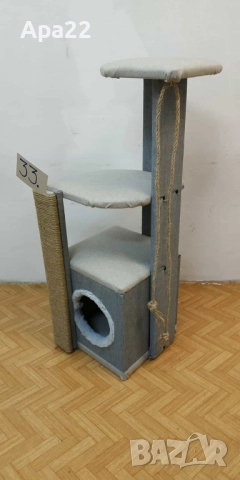 НОВИ КОТЕШКИ КАТЕРУШКИ С КЪЩИЧКА – 90 см ОБЛЕН , снимка 16 - За котки - 52484339