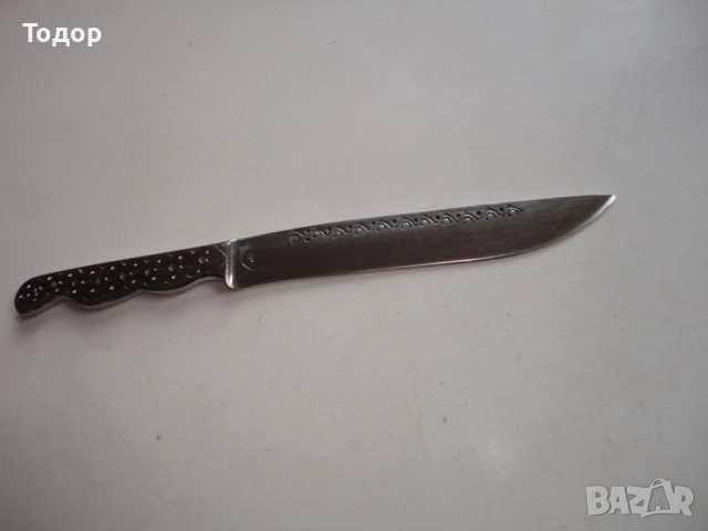 Страхотен ловен  нож гравюри 6, снимка 10 - Ножове - 52825081