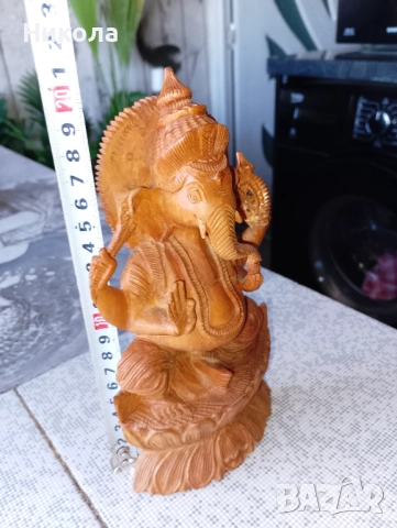 Индийско божество-Ганеша, снимка 5 - Статуетки - 50747912