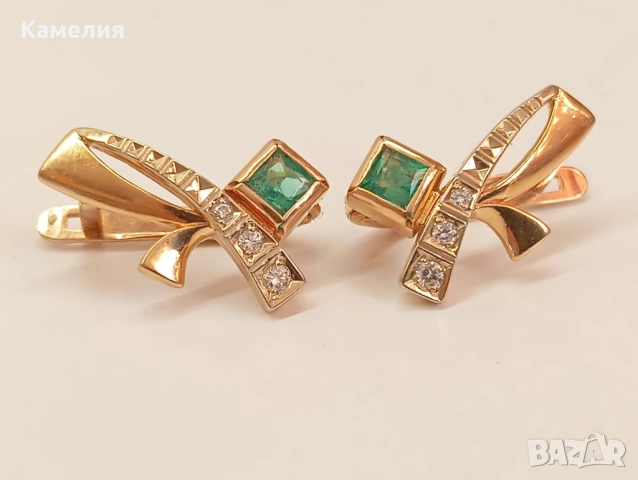 Руско злато, снимка 9 - Обеци - 52224983