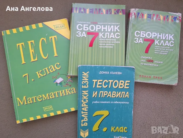 Помагала за 7 клас, снимка 1 - Учебници, учебни тетрадки - 47238519