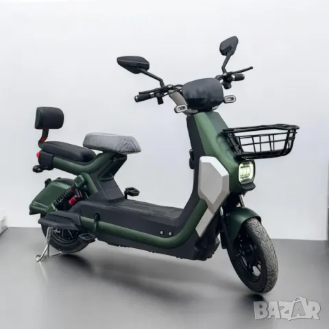 Електрически скутер с педали Infinity GT-1000 1200W GREEN