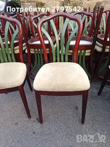 Дървени столове А144, снимка 2 - Столове - 53436278