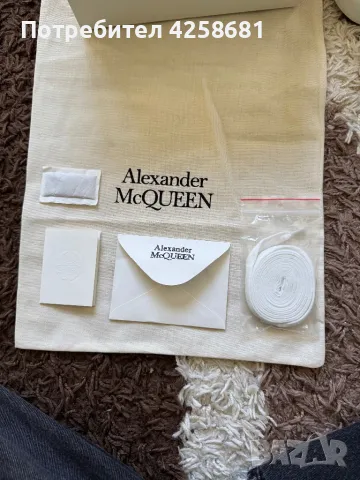 Alexander Mcqueen white iron, снимка 14 - Официални обувки - 47486898