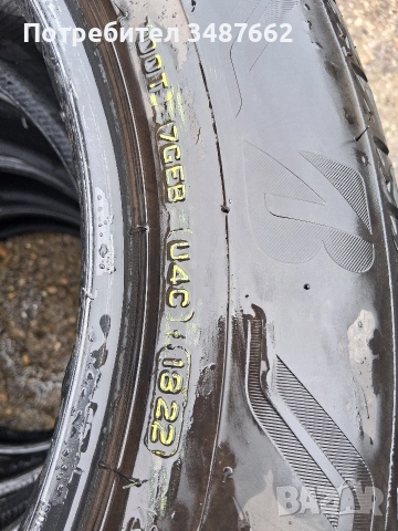 255 55 19 BRIDGESTONE 4броя летни дот 2022г , снимка 6 - Гуми и джанти - 54065975