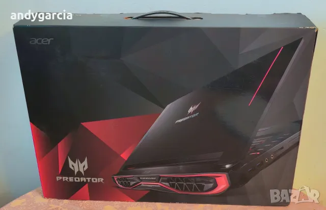 Acer Predator 17/NVidia GTX 1060/Core i7-7700HQ/16GB RAM/256GB NVMe + 1TB HDD/FullHD G-SYNC IPS, снимка 2 - Лаптопи за игри - 47632395