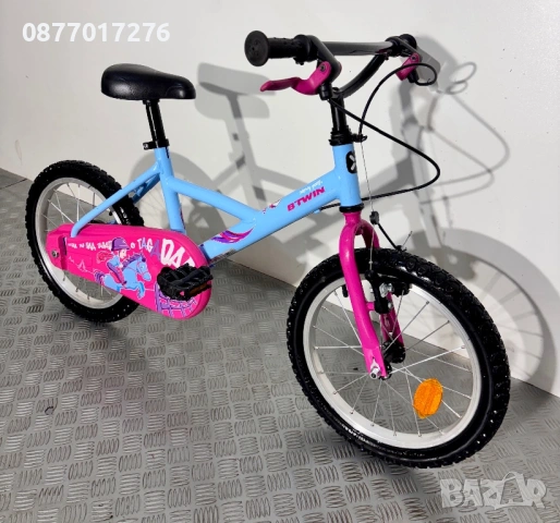 Детски велосипед за момиче Btwin 16 цола/ колело, снимка 2 - Велосипеди - 53780834