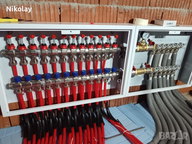 Полагане на водно подово отопление