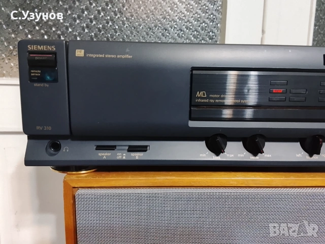 Siemens RV310 - усилвател , снимка 7 - Ресийвъри, усилватели, смесителни пултове - 53505469