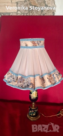 Настолна лампа, снимка 3 - Антикварни и старинни предмети - 53044774