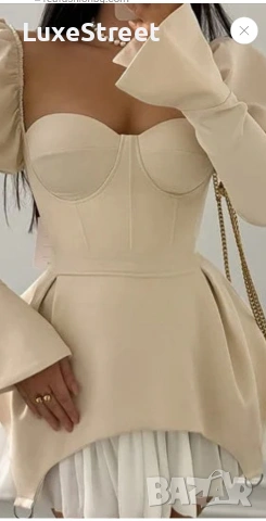 🤍Дамска Рокля , снимка 2 - Рокли - 53880785