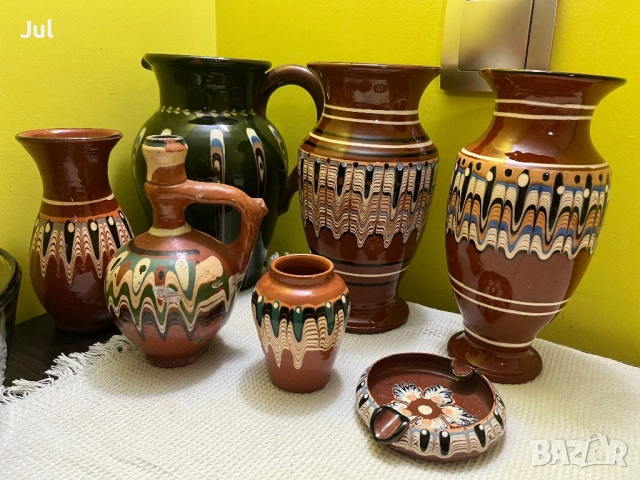 Глинени и керамични съдове , снимка 17 - Декорация за дома - 53901604
