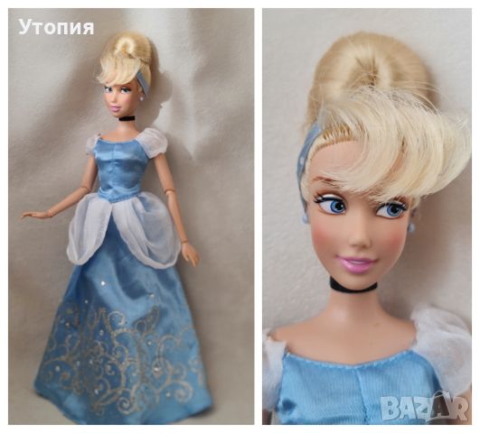 The Disney Store принцеси Снежанка, Бел, Рапунцел обновена 28.06., снимка 10 - Кукли - 28262530