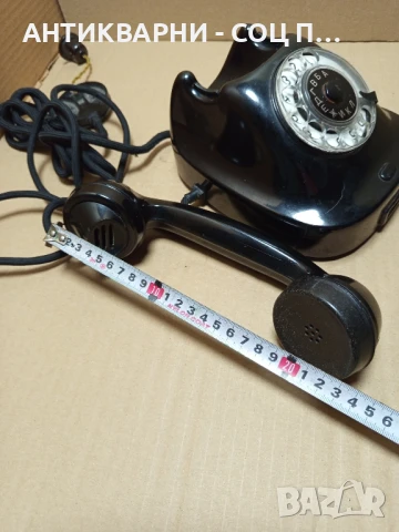 Соц Стар Бакелинен Стационарен Телефон., снимка 13 - Антикварни и старинни предмети - 50489105