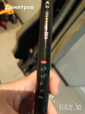 Продавам комплект три броя и калъф телекарп fl magic с макари fl xt 14000, снимка 9 - Въдици - 53604196