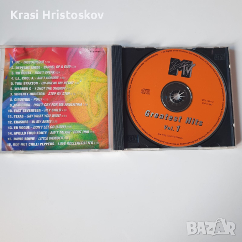 MTV Greatest Hits Volume 1 cd, снимка 2 - CD дискове - 44943164