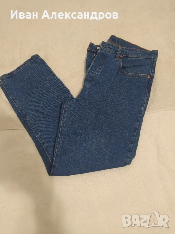 Мъжки дънки Levi's 33/28 като нови, снимка 4 - Дънки - 52324544