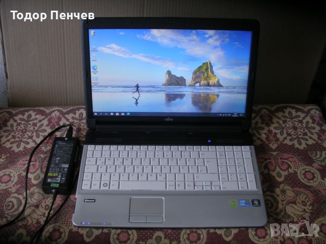 Лаптоп Fujitsu Lifebook A530 - Core i3, 4 GB RAM, 500 GB HDD, 2 ч.батерия, снимка 2 - Лаптопи за дома - 45158350