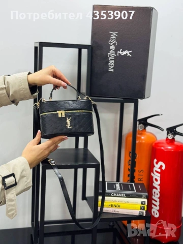 чанта Saint Laurent , снимка 7 - Чанти - 53614617