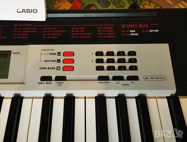 синтезатор клавир CASIO CTK-1500 пиано с 5 октави и плътни клавиши, снимка 7 - Синтезатори - 47135368