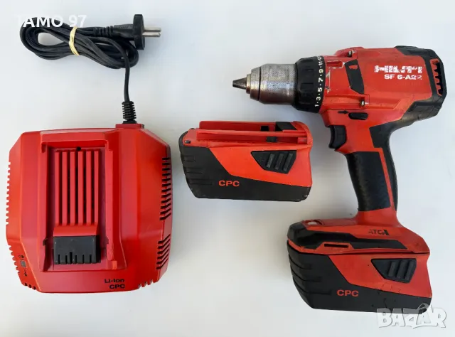 Hilti SF 6-A22 ATC - Акумулаторен винтоверт 2x22V 5.2Ah, снимка 1 - Винтоверти - 47325088