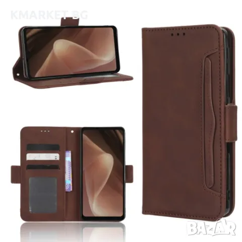 Sharp Aquos Sense7 Plus Wallet Калъф и Протектор, снимка 4 - Калъфи, кейсове - 49058189