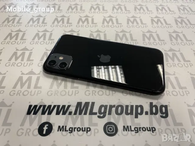 #MLgroup предлага iPhone 11 64GB Black 93%, втора употреба, снимка 1 - Apple iPhone - 48764745