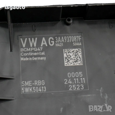 BCM модул Volkswagen Passat (B7) 2010-2014 ID: 160000, снимка 2 - Части - 54268341